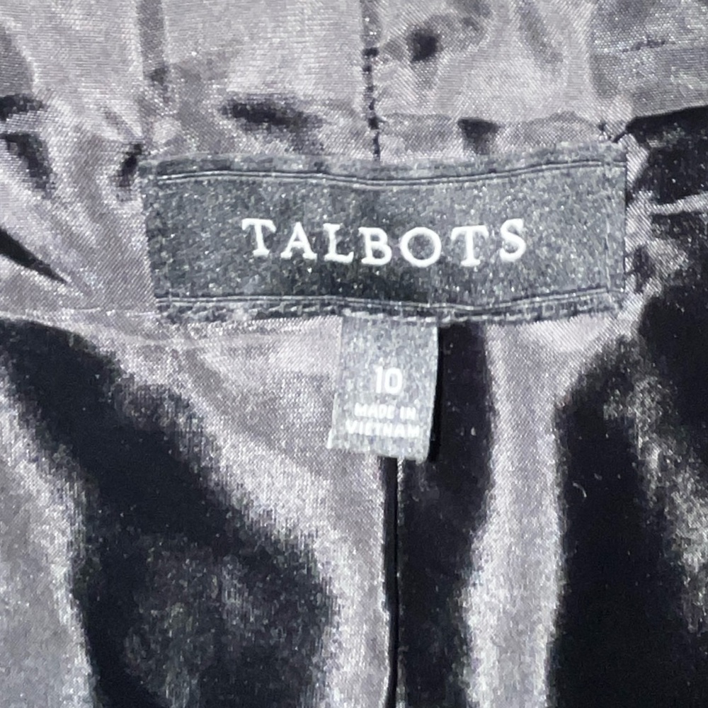 Talbots Black Jacket - Picture 2 of 5